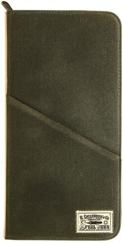 Canvas Collection - 40 Pen Zipper Case - Army Green in Saudi Arabia