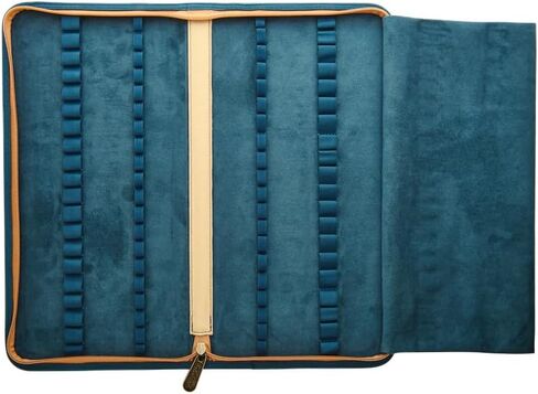 Canvas Collection - 40 Pen Zipper Case - Army Green in Saudi Arabia