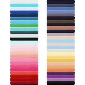 Fabric Squares, 100 Pcs 4 x 4 Inch Solid Color Quilt Fabric Scraps Color Bundles Patchwork Sewing Craft Precut Scrap for DIY Art Crafts Sewing Projects Making Supplies in Kuwait