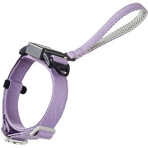 Retractable Dog Leash Collar - 200lb Heavy Duty Kevlar Rope, 5FT Silent Auto-Retraction - one-Piece Design Cotton Padded Adjustable Neck - 2025 - Training Leash for Small/Medium/Large Dogs (Purple, M) in Kuwait