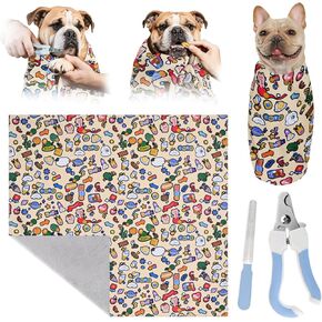 31.5" Tortilla Shape Blanket Cat Grooming Wrap for Cutting Nails in Saudi Arabia