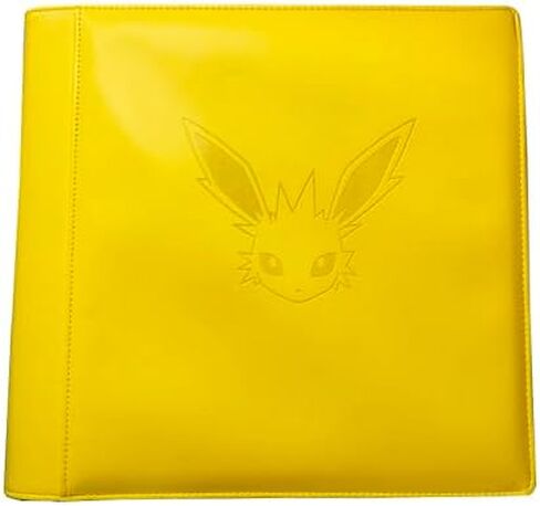 Pokemon Binder الرسمي - Jolteon - صندوق هدايا Eevee الصيني الحصري - المصنوع في اليابان - يمكنه عقد 480 بطاقة in Saudi Arabia