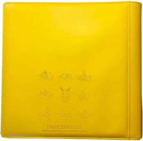 Pokemon Binder الرسمي - Jolteon - صندوق هدايا Eevee الصيني الحصري - المصنوع في اليابان - يمكنه عقد 480 بطاقة in Saudi Arabia
