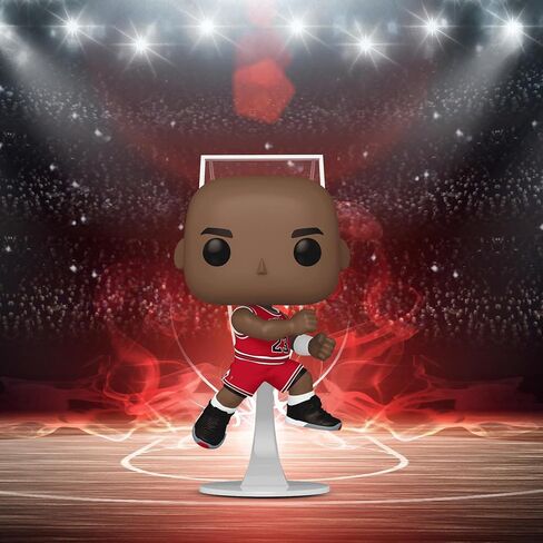 فونكو بوب! NBA: Bulls - Michael Jordan - ('89) "The Shot - Finyl Figure - فكرة الهدية - البضائع الرسمية - ألعاب للأطفال والكبار - عشاق الرياضة - نموذج نموذج لهواة الجمع in Kuwait