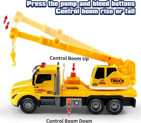 ألعاب Toddler Trucks ، شاحنة لعبة خلاط الأسمنت الكبيرة مع الأضواء والأصوات ، لعبة Boy Boy Truck لـ 3 4 5 6 سنوات ، هدايا عيد ميلاد عيد الميلاد للبنين والبنات in Kuwait