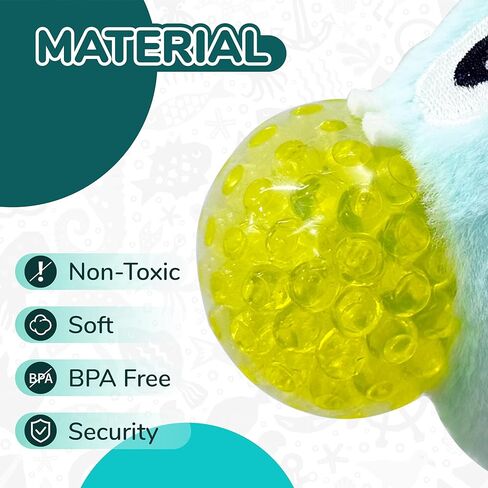 Squishy Toys Stress Balls, Plush Monster Fidget Toys for Kids Adults, Fidget Toys with Squishy Ball Inside Belly for Stress Relief, Calming, Focus, Autism and ADHD in Kuwait