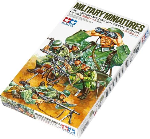 Tamiya Models German Machine Gun Troops in Saudi Arabia