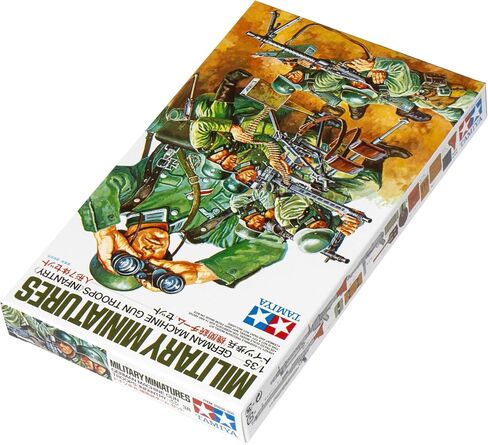 Tamiya Models German Machine Gun Troops in Saudi Arabia