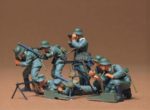 Tamiya Models German Machine Gun Troops in Saudi Arabia