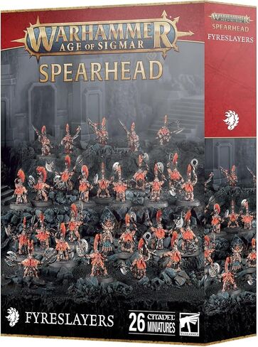 Games Workshop Warhammer AoS - Spearhead Fyreslayers in Saudi Arabia
