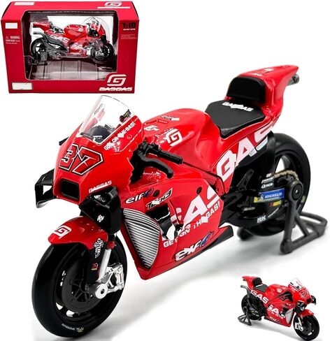 2023 New 1/18 Racing Motorcycle -GasGas Tech3 MotoGP#37 Adult Motorcycle Model Car Collection Gift in Saudi Arabia