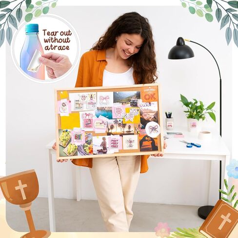 100pcs ملصقات ألوان مائية وردي وبولي يسوع ، ملصقات دينية للاصطدام الآية للكتاب المقدس ملصقات مسيحية لزجاجات المياه المحمولة ، حكمة فينيل إيمان. in Kuwait