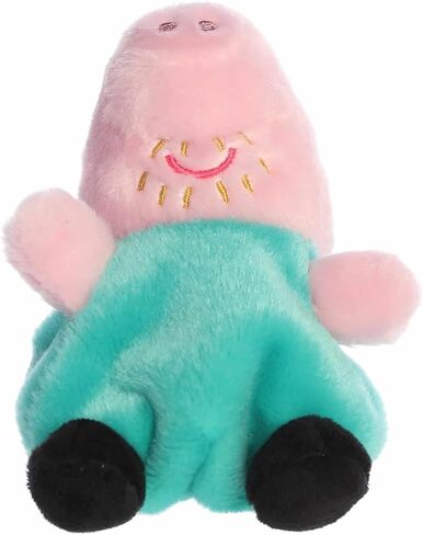Aurora® Playfl Peppa Pig ™ Daddy Pav Palm Pals ™ محشو - ألعاب مرخصة رسميًا لجميع المعجبين - مثالية لأعياد الميلاد والبالغين والأطفال جميع الأعمار - الوردي 4 بوصات in Saudi Arabia