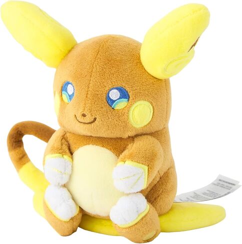 Pokemon Center Original A026 Plush Fit Raichu (نموذج Alolan) in Saudi Arabia