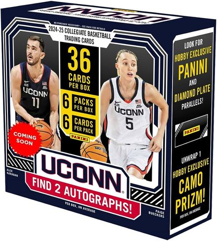 2024-25 Panini Uconn Collegiate Basketball Hobby Box in Saudi Arabia