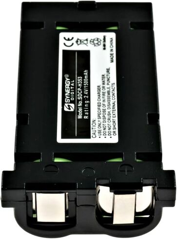 Synergy Digital Cordless Phone Battery, Compatible with Panasonic N4HHEPA00001 Cordless Phone, (Ni-MH, 2.4V, 1500 mAh), Replacement for Panasonic HHR-P513 Battery in Saudi Arabia