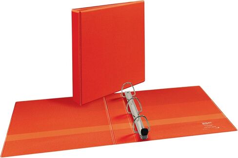 Avery® Heavy-Duty View 3-Ring Binder With Locking One-Touch EZD™ Rings, 1 1/2" D-Rings, Red in Saudi Arabia