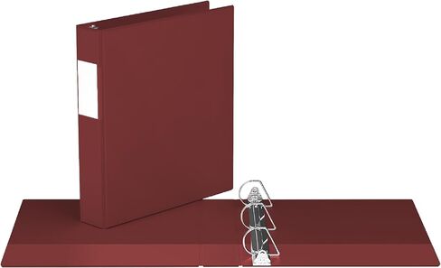 Premium Economy, Angle D Ring, Binder, (Burgundy, 1.5") in Kuwait