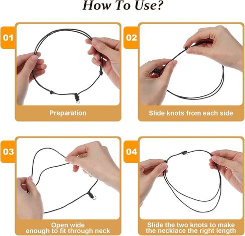 15 PCS Vintage Necklace Cord Black Leather Rope Knotted Handmade Craft Choker Adjustable Double Knotted Necklaces String Rope Chain Choker with Metal Ring for Men Women Hanging Pendants Jewelry Making in Saudi Arabia