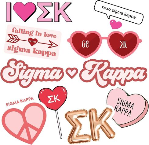 Sigma Kappa - ورقة ملصق - موضوع الحب in Saudi Arabia