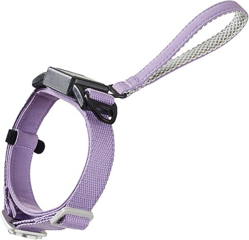 Retractable Dog Leash Collar - 200lb Heavy Duty Kevlar Rope, 5FT Silent Auto-Retraction - one-Piece Design Cotton Padded Adjustable Neck - 2025 - Training Leash for Small/Medium/Large Dogs (Purple, M) in Kuwait