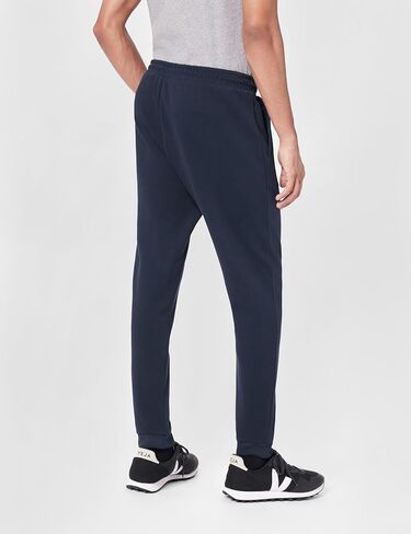 BOSS Men's Curved Logo Regular Fit Cuffed Sweatpants in Kuwait