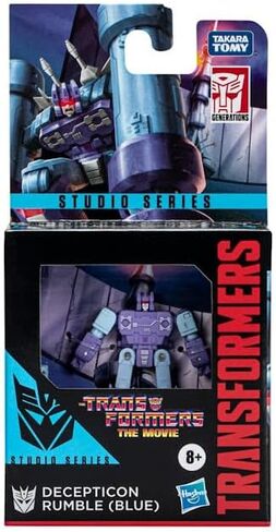 Transformers Toys Studio Series Core Class The The Movie Decepticon Rumble (Blue) Action Figure - Ages 8 and Up, 3.5-inch in Saudi Arabia