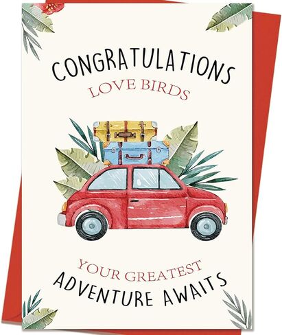 Congratulations Wedding Card | Funny Wedding Card Gifts for Couples Bride and Groom in Kuwait
