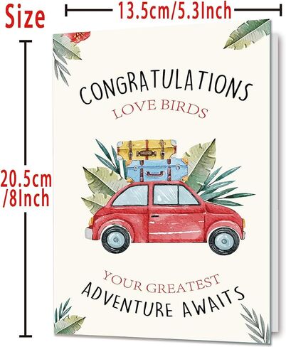 Congratulations Wedding Card | Funny Wedding Card Gifts for Couples Bride and Groom in Kuwait