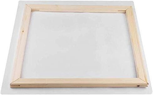 Naspiweiya DIY Solid Wood Canvas Kit 16x24 '' للطلاء بالرقم واللوحة الزيتية والرسم الماسي حسب عدد إطارات الفن الخشبي (40x60 سم) in Kuwait