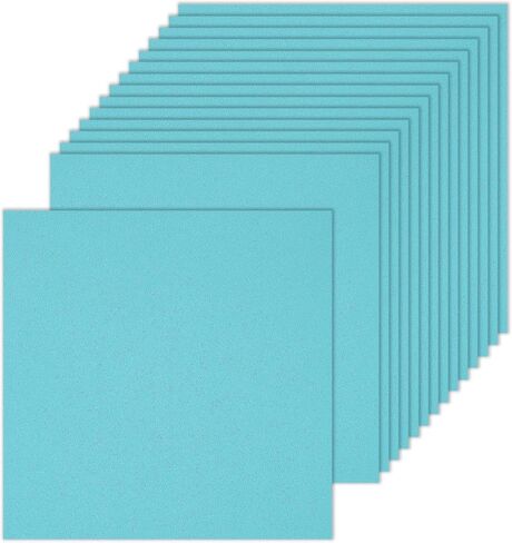 MECCANIXITY 100 Pcs Shimmer Cardstock Paper 6 Inch Length 6 Inch Width 80lb/120gsm Metallic for Art Supplies Crafting, Pink in Kuwait