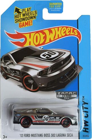Hot Wheels Zamac '12 Mustang Boss 302 Laguna Seca 91/250 in Saudi Arabia