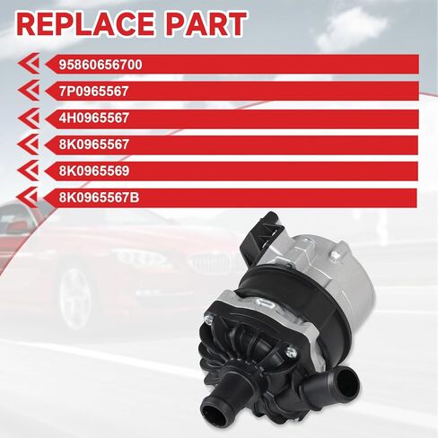 Electric Water Pump Auxiliary Pump 6007367-00E 6007367-00E 6007367-00-E Fits for Model S 85D AWD Engine Electric 1Pcs Water Pump Auxiliary Pump in Kuwait
