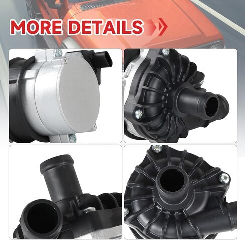 Electric Water Pump Auxiliary Pump 6007367-00E 6007367-00E 6007367-00-E Fits for Model S 85D AWD Engine Electric 1Pcs Water Pump Auxiliary Pump in Kuwait