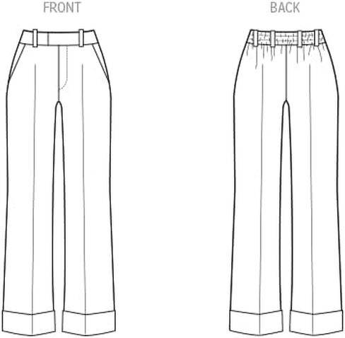 McCall's M8527K5 Misses 'Pants Sewing Pattern Packet by Melissa Watson for Palmer/Pletsch ، Design Code M8527 ، الأحجام 8-10-12-14-16 in Saudi Arabia
