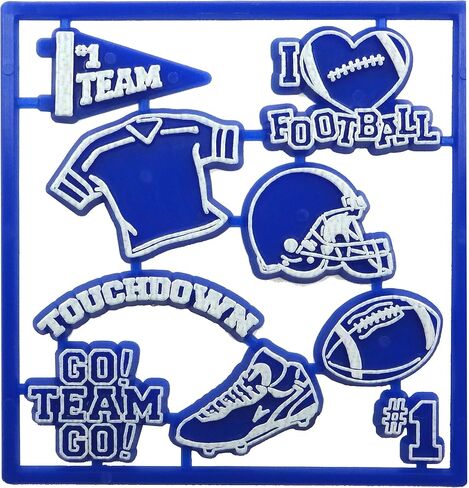 حزمة كرة القدم الصغيرة - 9 قطع (أرجوانية/أبيض) in Kuwait