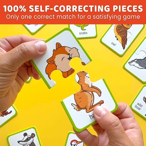 ألغاز Quokka Toddler تتراوح أعمارهم بين 2 و 4-100 ٪ من 16 زوجًا متطابقًا من الخضار من الخضار-ألغاز الأطفال التعليمية من 1-3 مع 32 قطعة-ألعاب مطابقة للذاكرة للأولاد والبنات البالغ من العمر 3-5 سنوات in Saudi Arabia