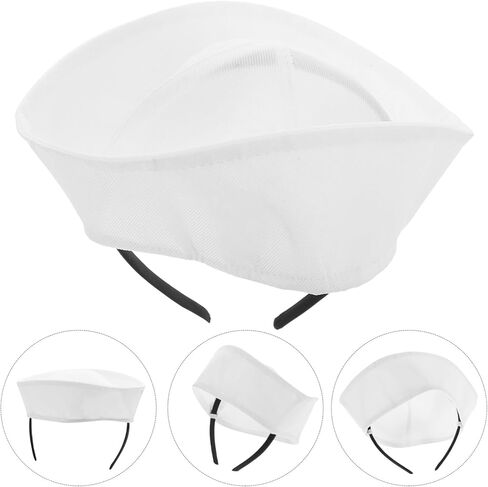 Mini Sailor Hat for Pets Cute Pet Costume Accessory for Parties Festivals and Cosplay Dog Cat Headwear for Halloween and Birthdays in Saudi Arabia