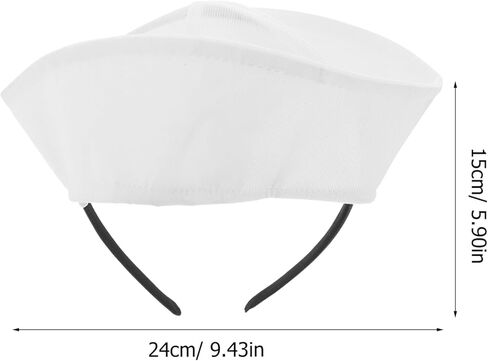 Mini Sailor Hat for Pets Cute Pet Costume Accessory for Parties Festivals and Cosplay Dog Cat Headwear for Halloween and Birthdays in Saudi Arabia