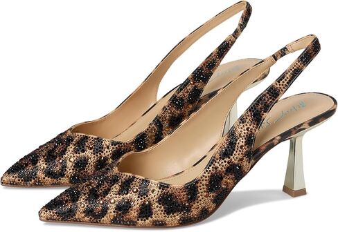 Betsey Johnson Women's Clark Pump, Light Gold, 8 Wide in Kuwait