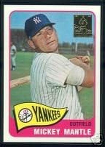 1996 Topps Mickey Mantle Complete Card Card Card (19 Mankey Mantle Card). يتضمن المطلوب للغاية بعد الصاعد 1952. هذه بطاقات قابلة للتحصيل للغاية الصادرة في عام 1996 in Saudi Arabia