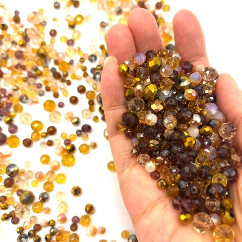 1000pcs حبات الزجاج الأخضر لصنع المجوهرات ، لون متنوع 4/6/8 مم حبات بذور زجاجية للحرف اليدوية ، الفاصل الكريستالي الفضفاضة للأسوار ، DIY ، Suncatchers ، in Kuwait