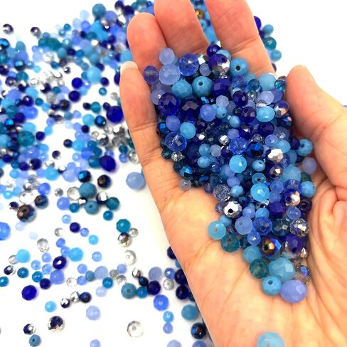 1000pcs حبات الزجاج الأخضر لصنع المجوهرات ، لون متنوع 4/6/8 مم حبات بذور زجاجية للحرف اليدوية ، الفاصل الكريستالي الفضفاضة للأسوار ، DIY ، Suncatchers ، in Kuwait