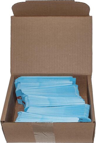 Brock ‘Return’ Parts Tag - 5 3/4 Inch x 2 7/8 Inch Powder Blue Heavy Card Stock with Reinforced Eyelet - 250 Tags Per Box ADS2732 in Saudi Arabia