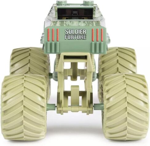 Monster Jam Series 23 Oversized Official Soldier Fortune Monster Truck, Collector Die-Cast Vehicle, 1:24 Scale, Kids Toys for Boys Ages 3 and up in Saudi Arabia