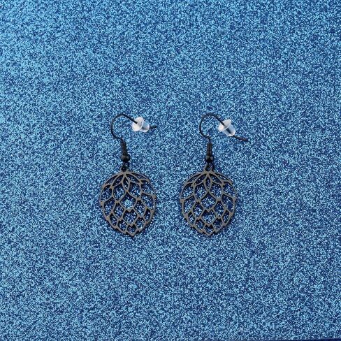 WUSUANED Hops Earrings Funny Beer Stud Earrings Beer Lover Gifts Beer Drinker Jewelry Gifts for Best Friends in Saudi Arabia