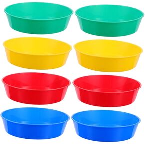 8Pcs Paint Mixing Trays for Artists Lightweight Durable Color for Watercolor DIY Projects for Beginners and Professionals in Kuwait