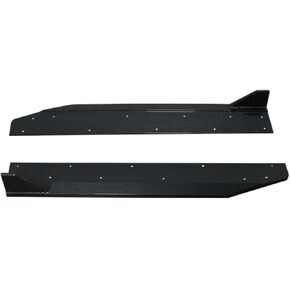 Car Side Skirt Lip Spoiler Extension Diffuser Guard Apron Side Skirt Splitter Compatible with Ford Mustang 2024+ Body Kit Car Accessories(Gloss Black) in Saudi Arabia