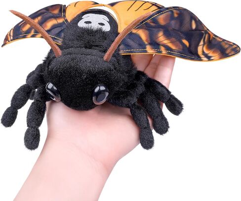 Little Rosy Maple Moth Plush Toy - Realistic Rosy Maple Moths Stuffed Animal Keychain Toys, Cute Plushie Figure as Gift for Your Friends in Kuwait