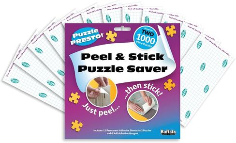 Buffalo Games - Jigsaw Puzzle Glue - Adhesive Paste for Jigsaw Puzzles - Applicator Cap - Saver for Finished Puzzles of Any Size in Saudi Arabia